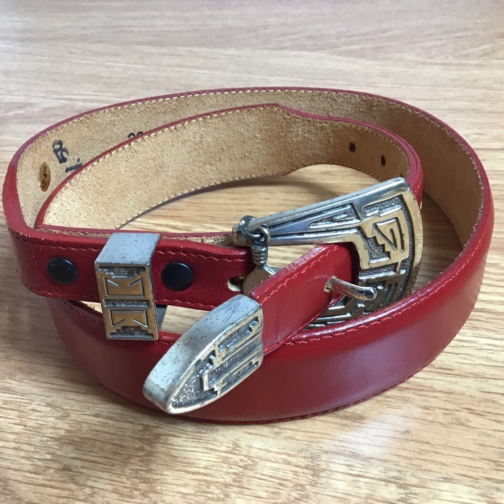 Justin Top Grain Cowhide Western Belt Size 30